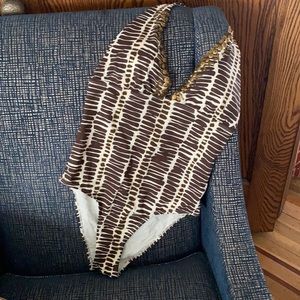 Beautiful halter bathing suit.